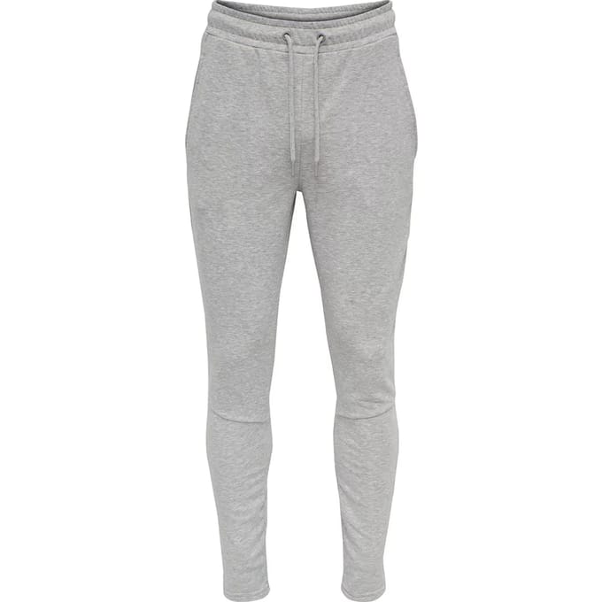 Hummel sportbroek Lichtgrijs-M