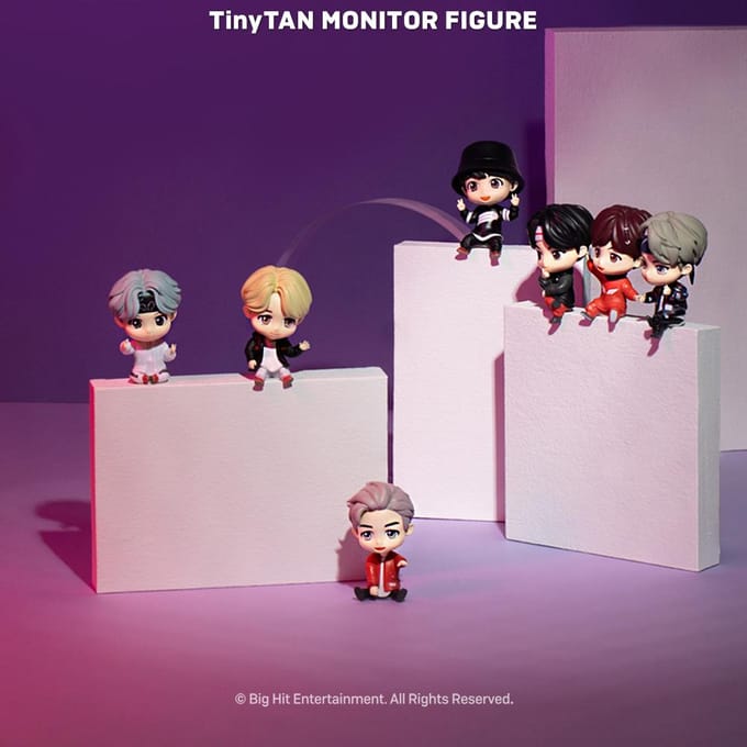 [Korea] BTS (Bangtan-jongens) Monitorfiguur (MIC Drop, dynamiet, boter), TinyTan, officieel, origineel, authentiek, KPOP