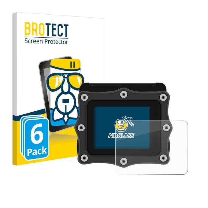 Screenprotector 6 Stuks voor Shearwater Perdix dive computer Beschermglas transparant