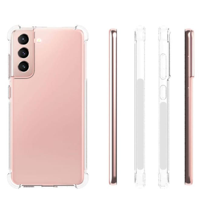imoshion Hoesje - Geschikt voor Samsung Galaxy S21 FE - Shockproof Case - Transparant