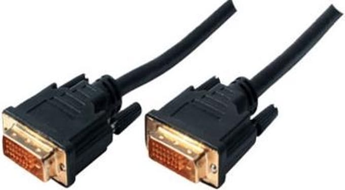 DVI-D/DVI-D 5m - 5 m - DVI-D - DVI-D - Male - Male - Black