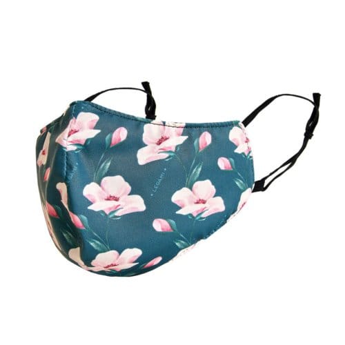Mondkapje - what a mask! - bloemen