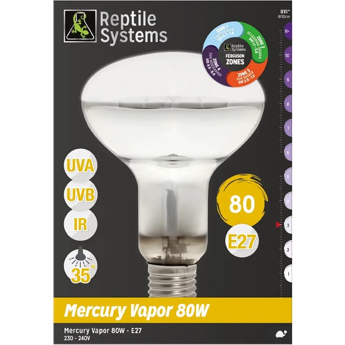 Terrarium lamp Aquarium Systems Mercury Vapor Mini E27