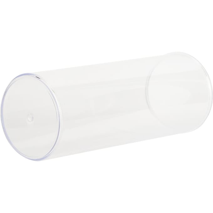Maatcilinder Transparante Vloeistofcontainer Laboratoriummeting Onderwijsinstrument white