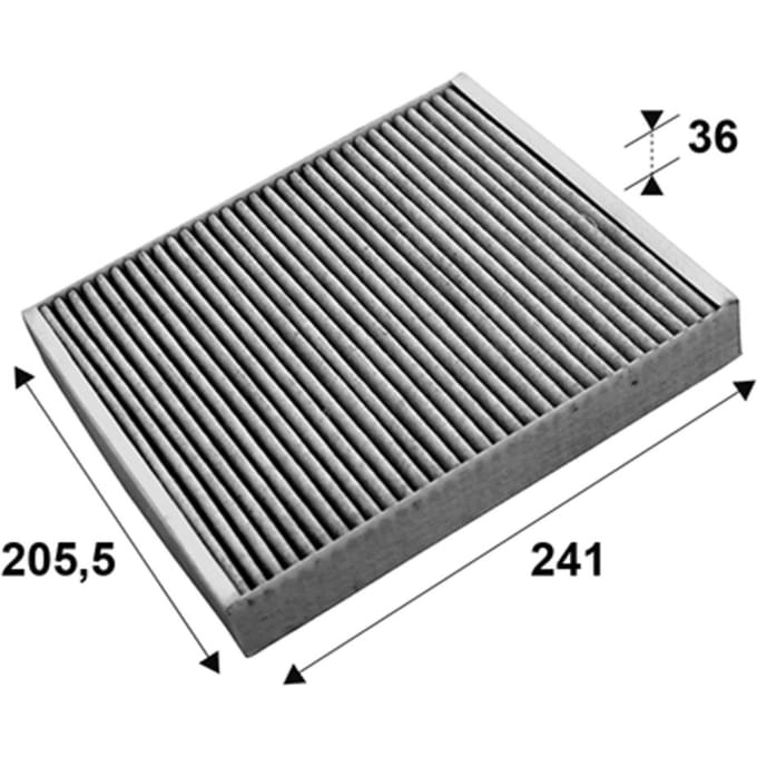 Cabinefilter VALEO 715659