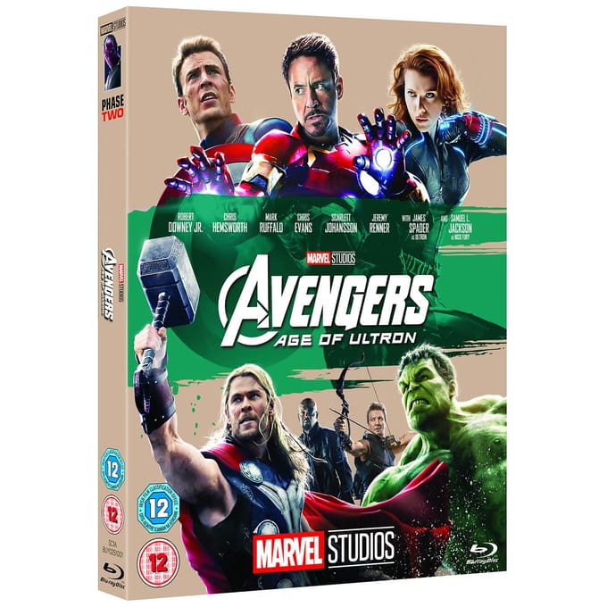 Avengers: Age Of Ultron (Blu-ray) Import geen NL ondertiteling