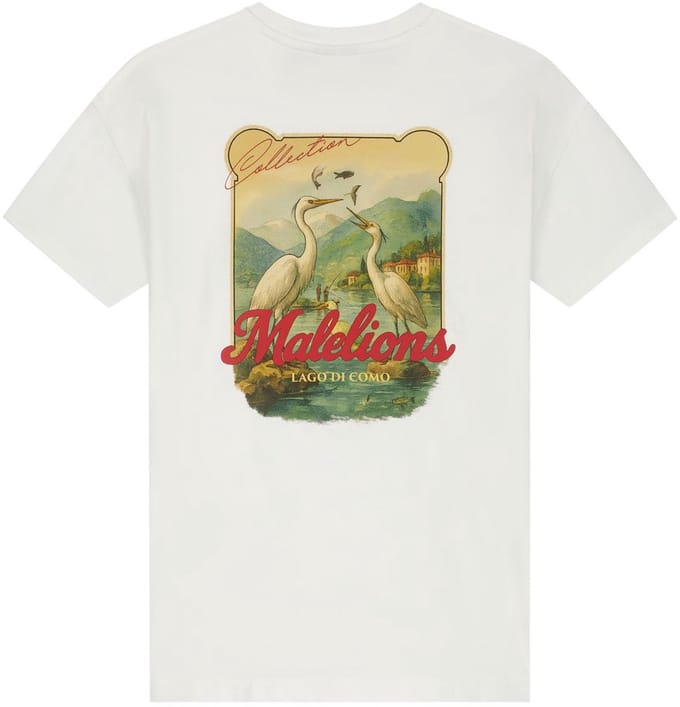 Malelions Junior Relaxed White Heron T-Shirt