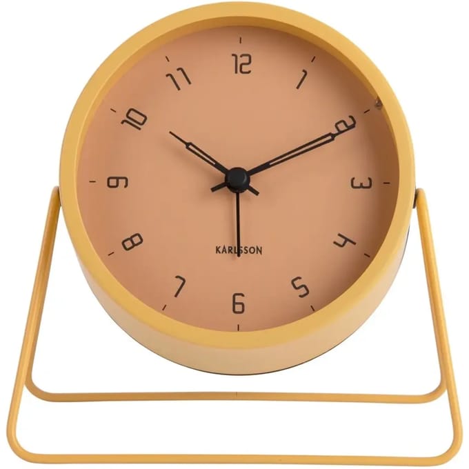 Karlsson Stark Wekker | Ø13.5cm | Honey geel