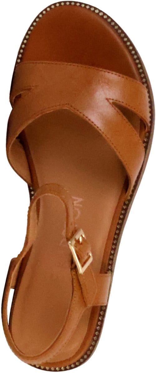 Bella leren sandalen