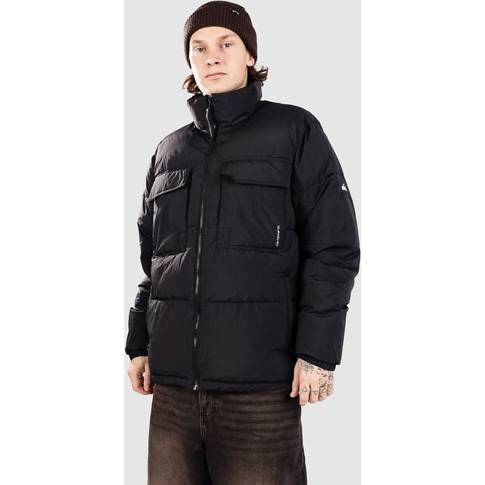 Quiksilver Stay Puff Puffer Jas zwart