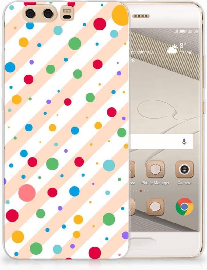 Huawei P10 Plus TPU bumper Dots