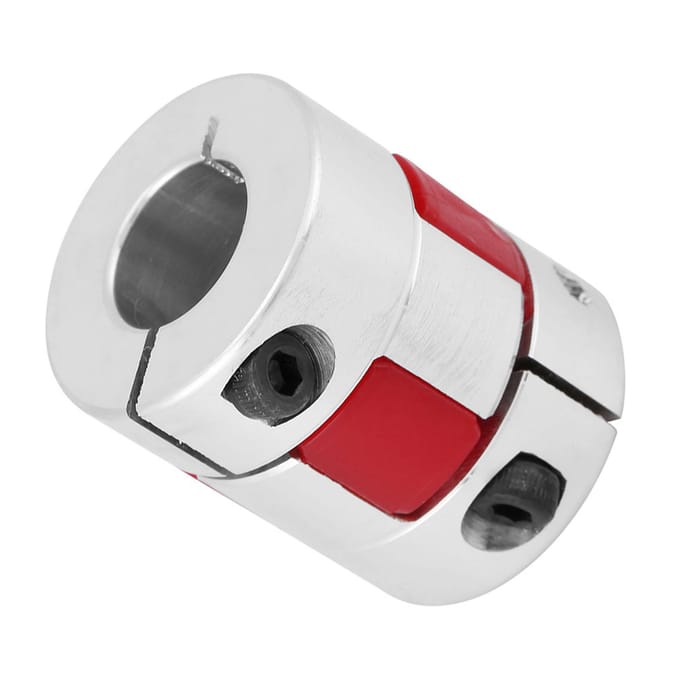 1 stuks Aluminiumlegering Pruimschachtkoppeling Koppeling Verbind D25 L30 1212mm white
