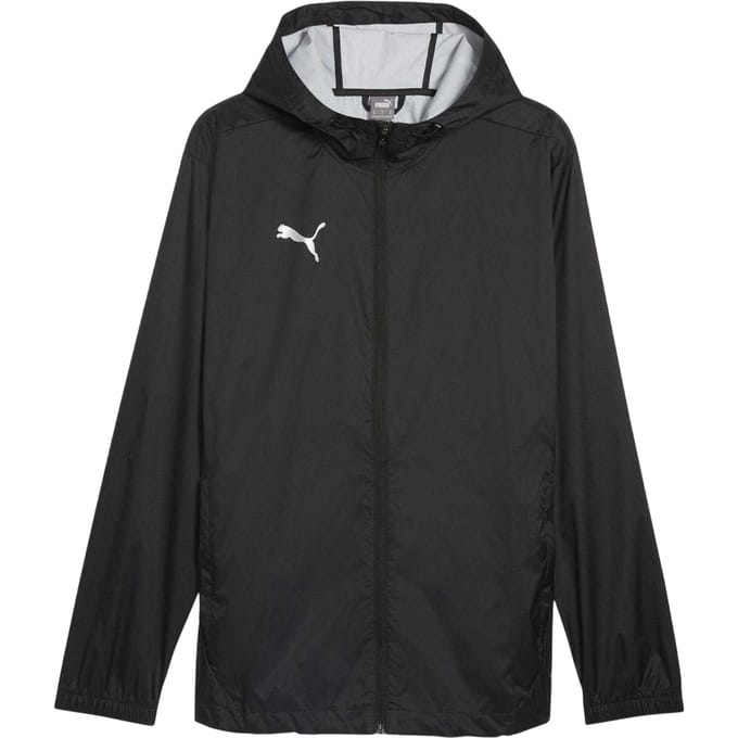 Puma Heren TeamFinal waterdichte, lichtgewicht anorak (Poema Zwart)