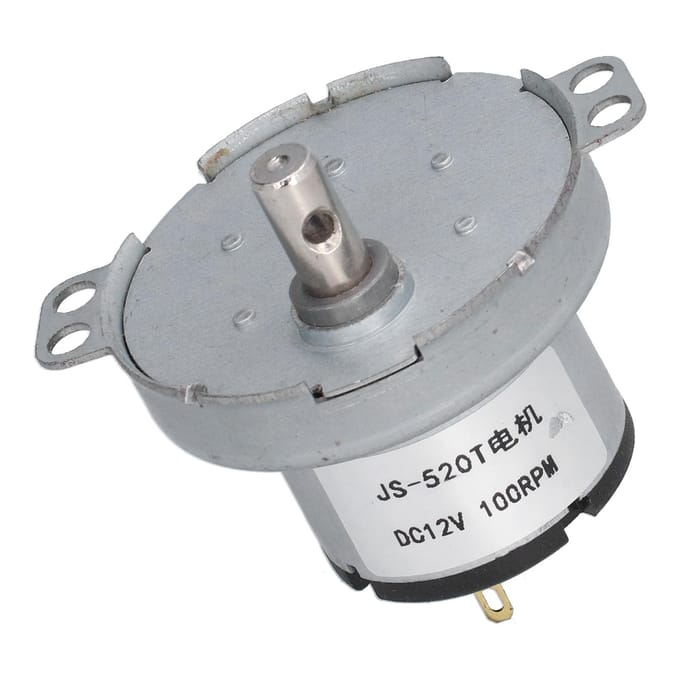 100RPM Synchrone Motor Hoge Torsie Elektrische Micro Snelheidsreductie Motor met Vertanding DC 12V