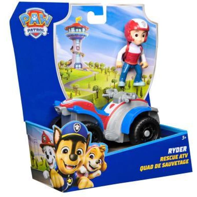 Spinmaster PAW Patrol Voertuig met Ryder Speelfiguren & personages