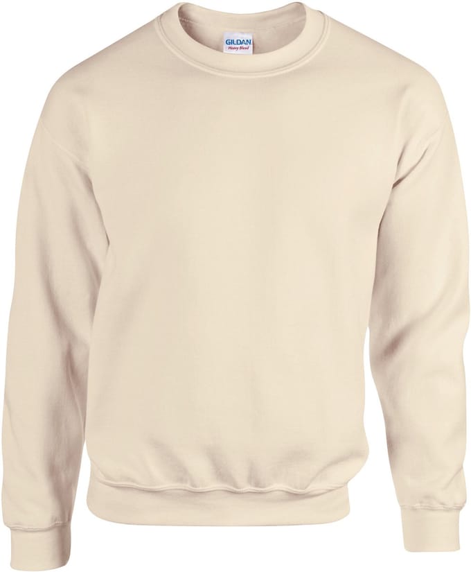 Gildan - Heavy Blend Unisex Sweater - Sand maat L