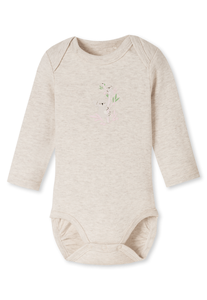 Romper met lange mouwen, set van 3, interlock, meerkleurig - Baby 92/98