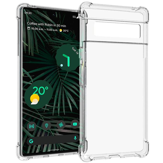 imoshion Hoesje - Geschikt voor Google Pixel 6 Pro - Shockproof Case - Transparant