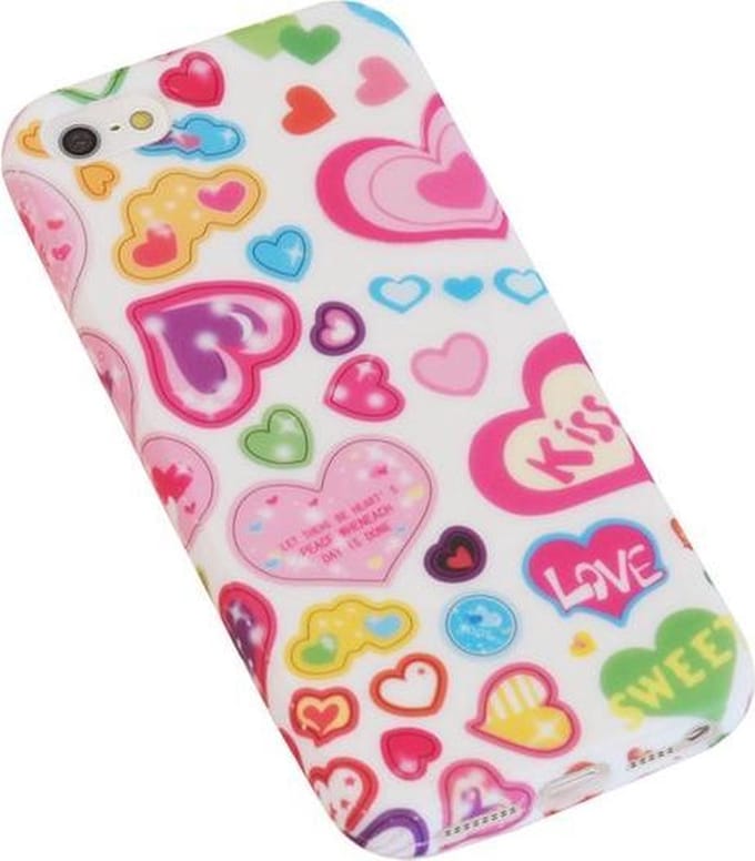 Kiss TPU back case cover hoesje voor Apple iPhone 5 / 5s