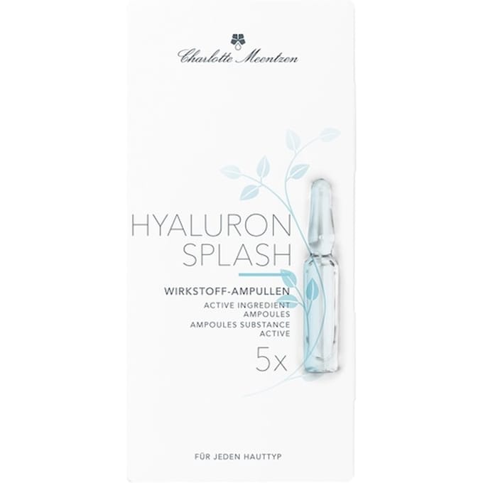 Charlotte Meentzen Ampullen Hyaluron Splash Dames 10 ml