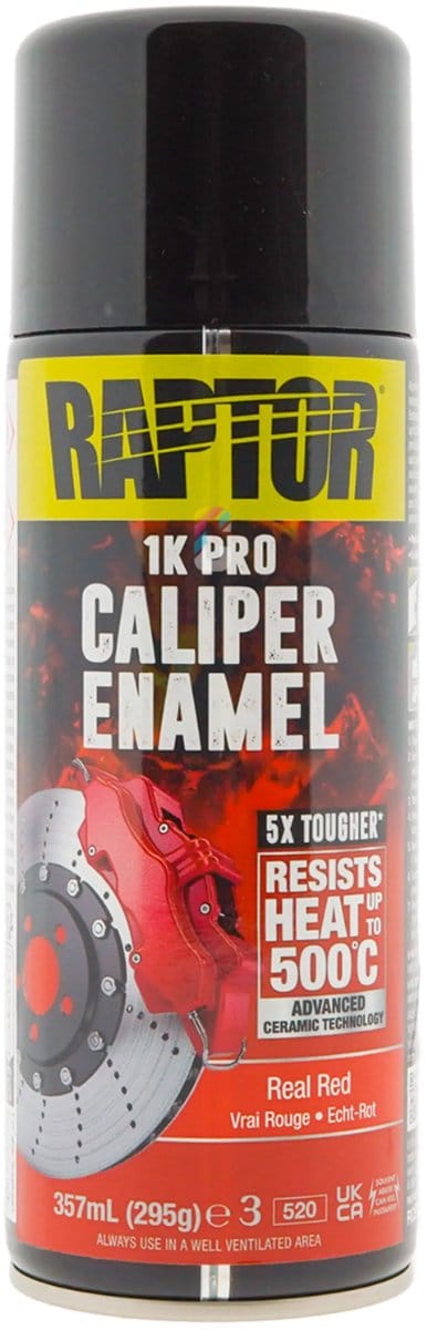 Raptor Caliper Enamel - Remklauw Verf ROOD GLANS spuitbus 400ml