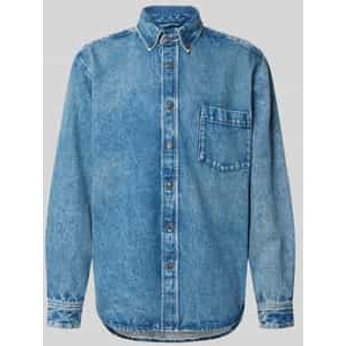 regular fit jeansjack van puur katoen model 'LAMBEY BO FLEAK'