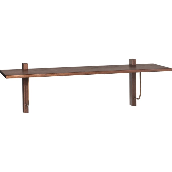 Audo Corbel wandplank lang - Dark Stained Oak / Dark Stained Oak