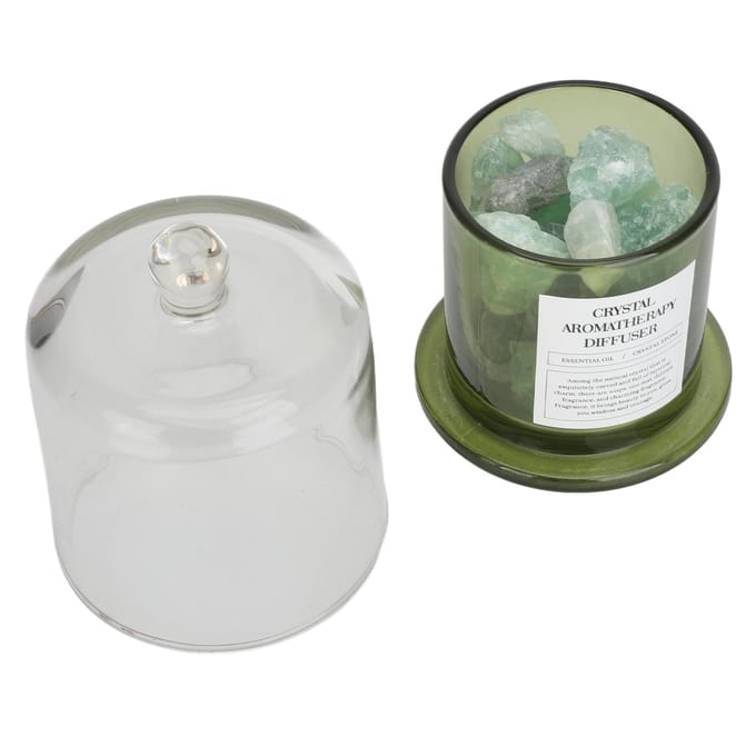 2 pièces Diffuseur d'Huile Essentielle en Pierre Cadeau 20ml Diffuseur d'Arôme Décoratif en Pierre sans Flamme Cadeau white