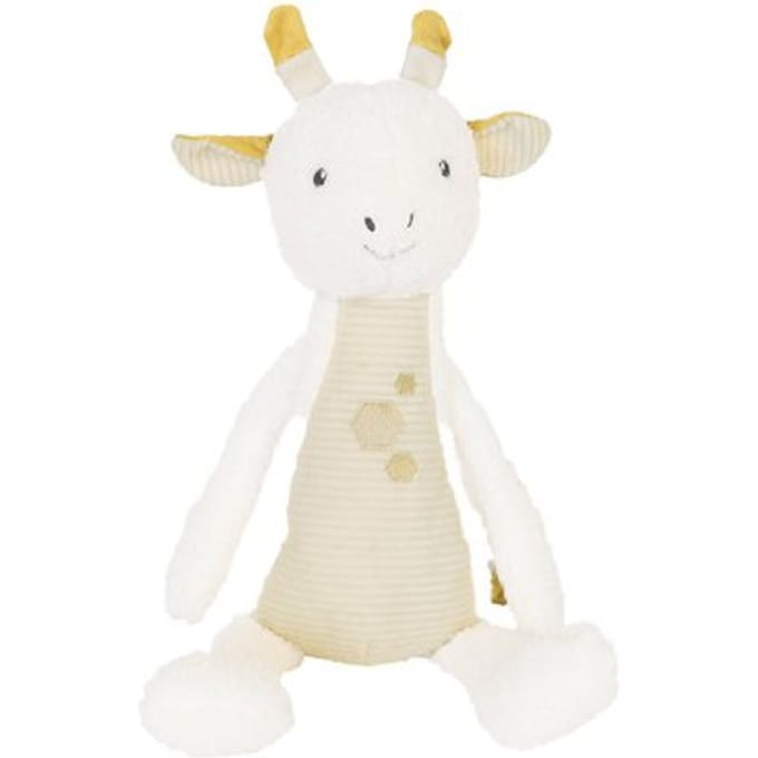 Happy Horse Giraf Gary Knuffel 28cm - Wit - Baby knuffel