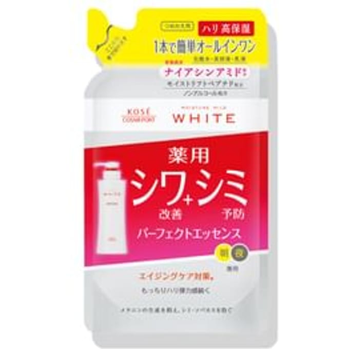 Kose - Moisture Mild White Wrinkle Care Essence Lotion 200ml Refill