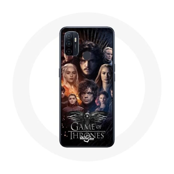Coque - Game of Thrones - Oppo A53 - Souple - Protection smartphone - Aigle Gris