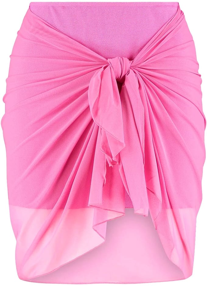 Beachlife rok in de kleur roze.