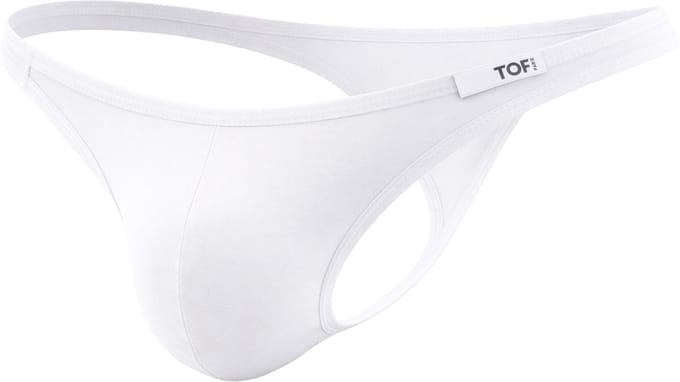 TOF Paris Access Thong White - MAAT S - Heren Ondergoed - String voor Man - Mannen Thong