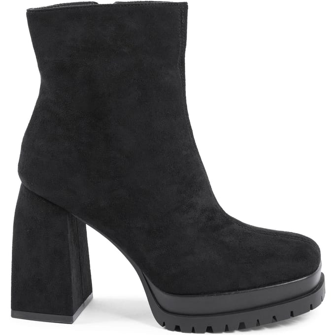 V Italia dames enkellaars zwart X712 Nero