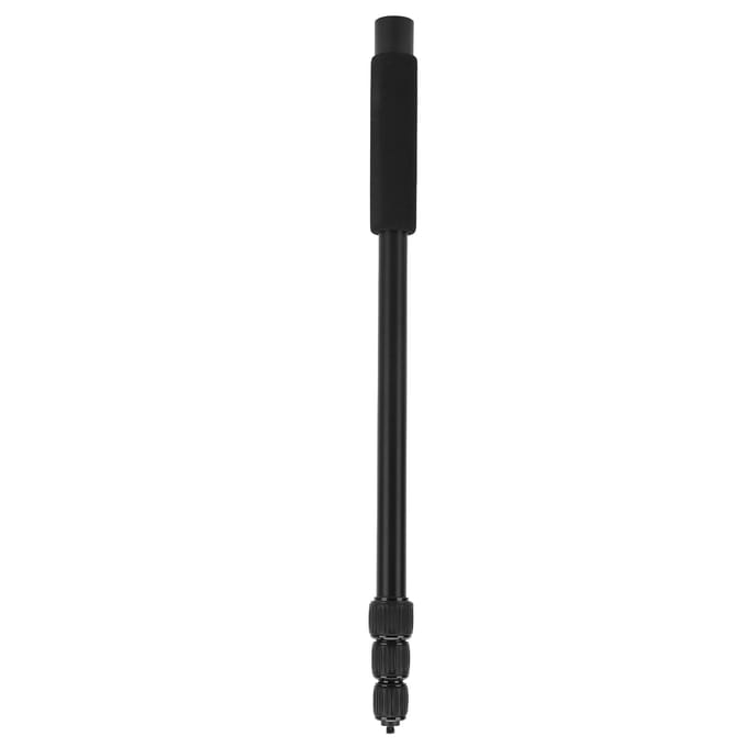 Bras de micro perche portable Poignée en mousse souple Opération facile Alliage d'aluminium Haute durabilité Bras d'extension de micro 4 Sections
