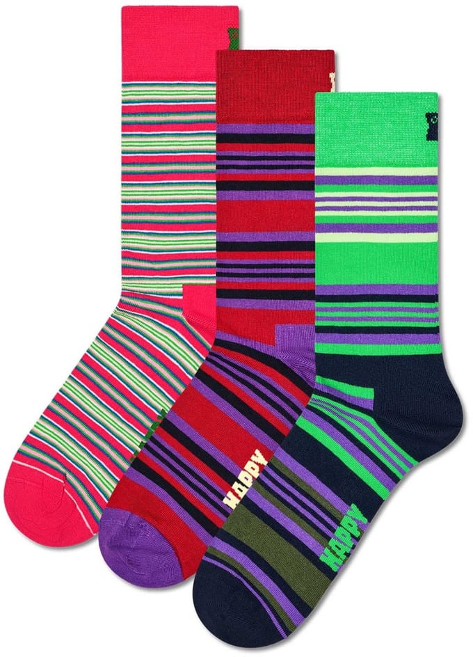 Happy Socks - 3-Pack Graphic Socks Gift Set - Dames - Sokken