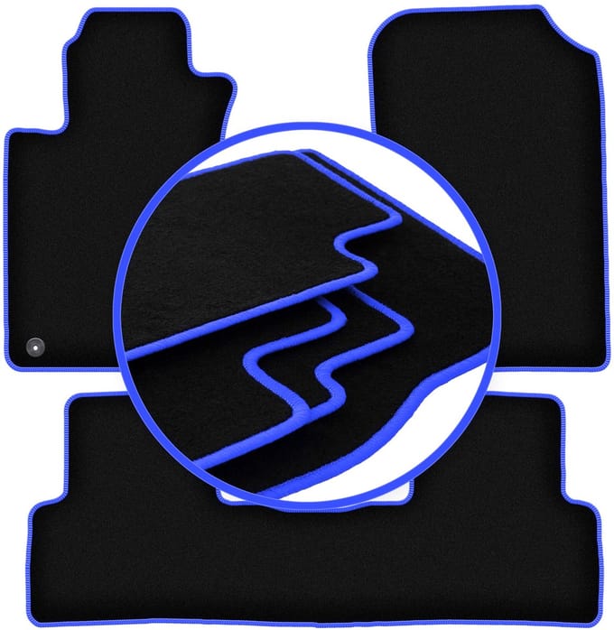 CARLUX-BLUE automatten voor: Honda CR-V III SUV (2006-2012)