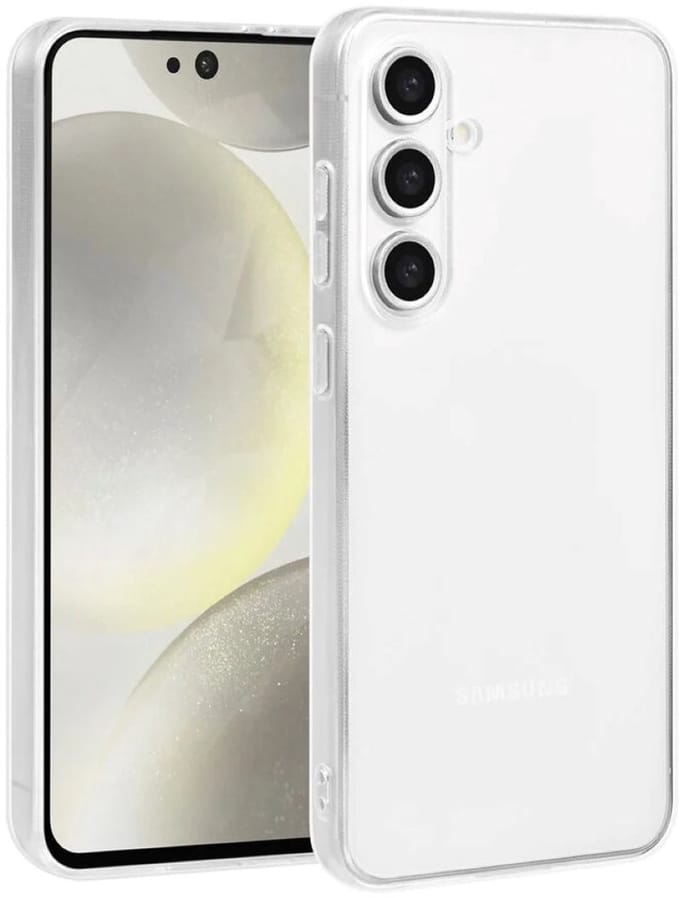 Multimedia & Accessoires Flexibele TPU Back Cover Case Hoesje voor Samsung Galaxy S24 FE – Siliconen - Zachte Plastic – Soft Case – Transparant