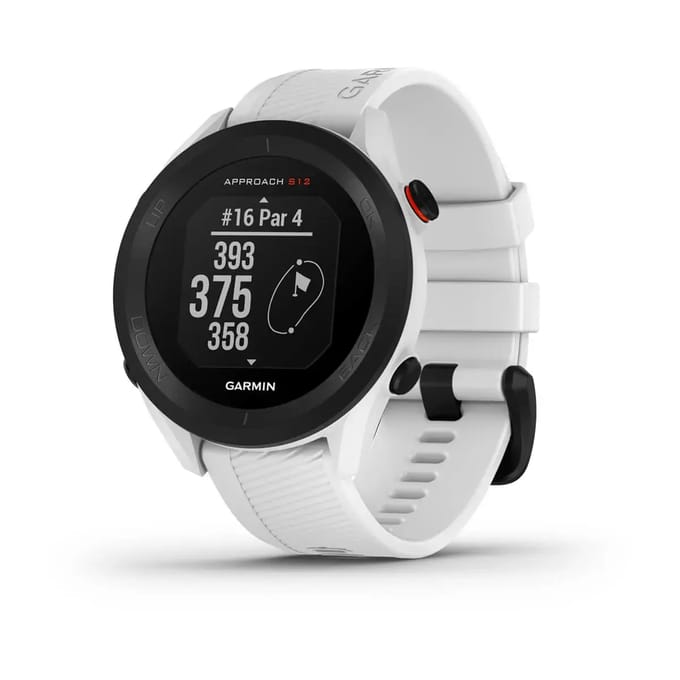 Garmin Approach S12 Smartwatch - Golfhorloge - Met GPS Tracker - Hoge Resolutie - 5ATM Waterdicht - Wit