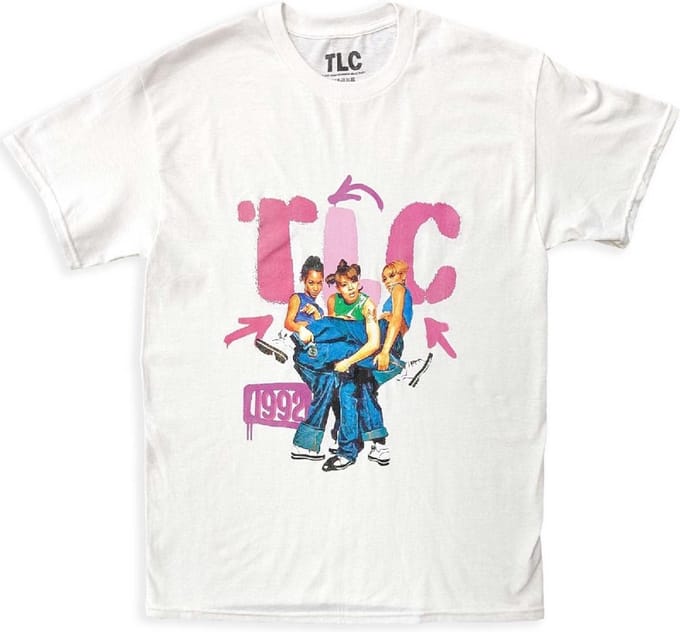 TLC - Kicking Group Heren T-shirt - S - Wit