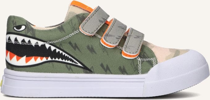 Sneakers | Jongens | SHARK PRINT | Canvas | Go Banana's | Maat 33