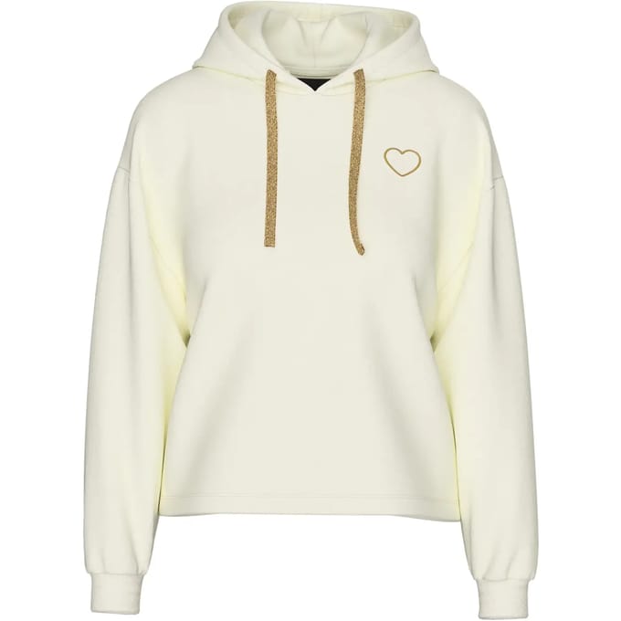 PIECES - PCCHILLI LS HEART HOODIE NOOS BC - Meisjes - Sweaters