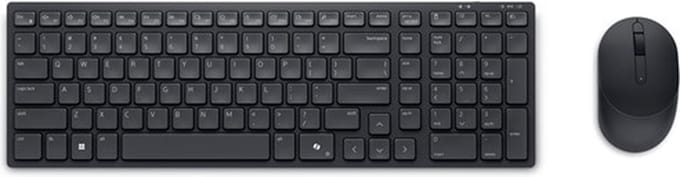DELL Pro compact stil toetsenbord en stille muis - KM555 - VS internationaal (QWERTY)