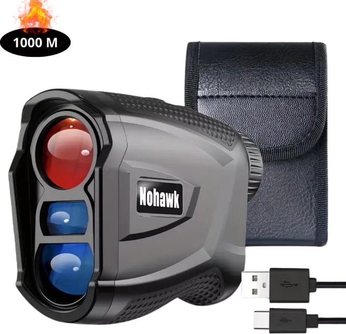 Nivard Afstandsmeter - Laser - Afstandmeter - Rangefinder - Digitaal - Golf - 1000Y - Zwart
