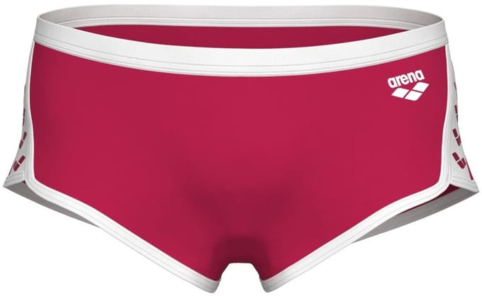 ARENA | M Icons Swim Low Waist Short Solid red-white (Maat - 95)