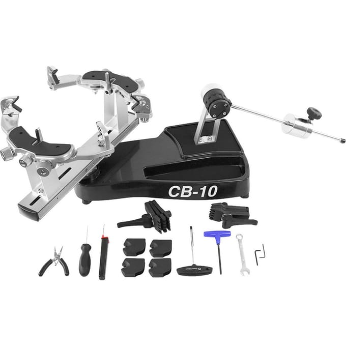 Tennis-Point PRO CB10 Bespanmachine-Zwart,Zilver