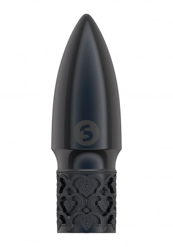 Royal Gems - Glitter Clitoris Vibrator - Zwart