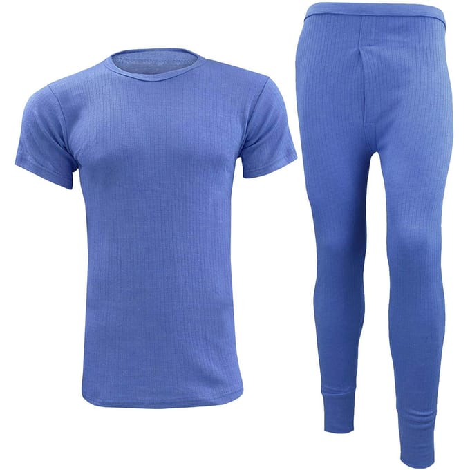 Enzo | Heren Thermo Set Korte Mouw Top & Onderbroek