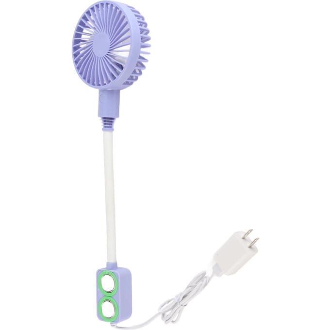 Ventilateur Spécial pour Machine à Coudre Ventilateur Magnétique Multifonction ( pourpre) gray