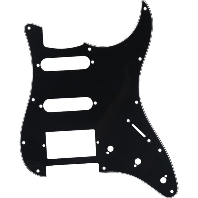 Kwaliteit 11 Gaten Elektrische Gitaar SSD Slagplaat Accessoire voor ST SQ SSH Gitaren(Zwart) gray